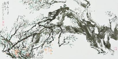 樊磊、刘扬双人画展继续进行(组图)